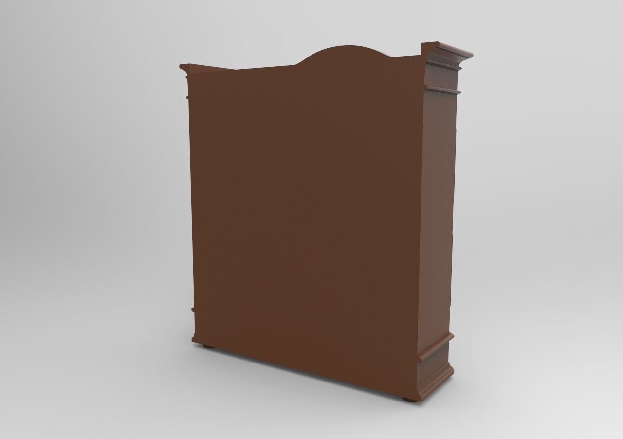 cupboard 010 3D print model_4