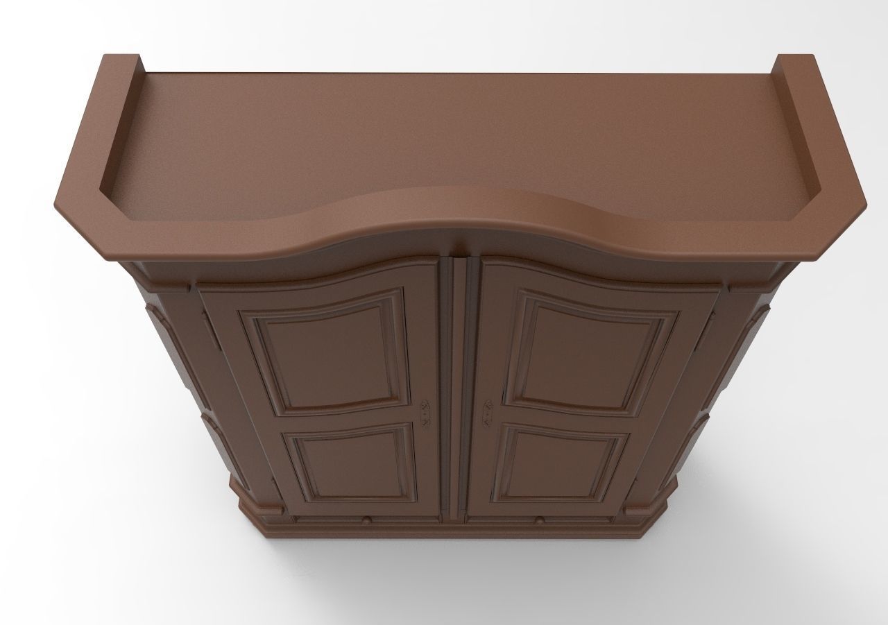 cupboard 010 3D print model_5