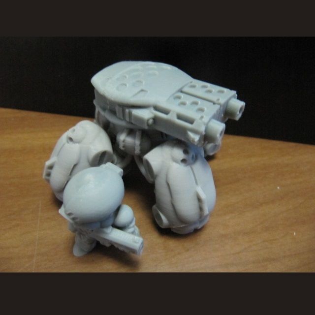 CHIBI-TECH SD - DOMINATOR-IV DUO GUNPOD 3D print model_6
