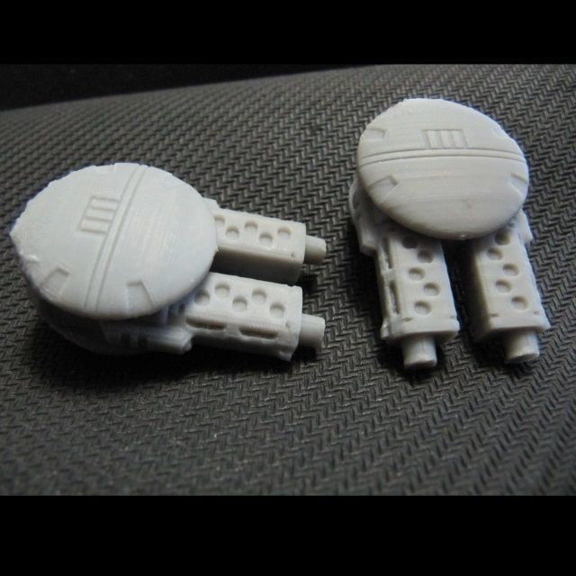 CHIBI-TECH SD - DOMINATOR-IV DUO GUNPOD 3D print model_1