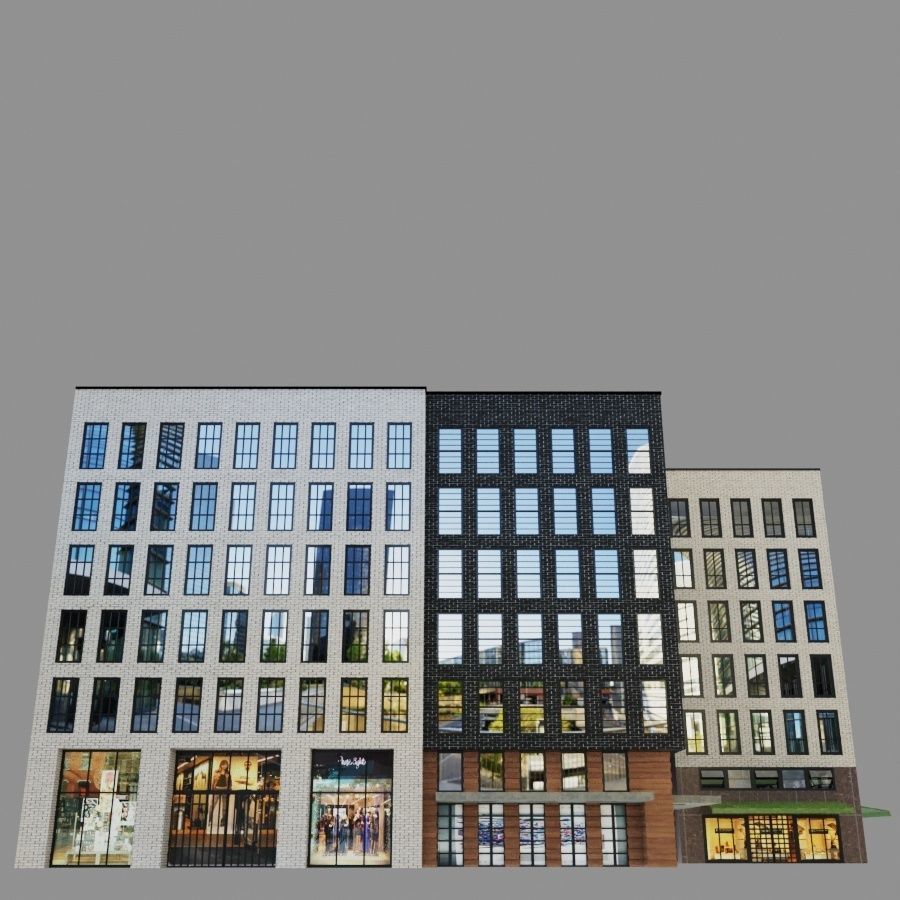 Brigade building 01 3D model_4