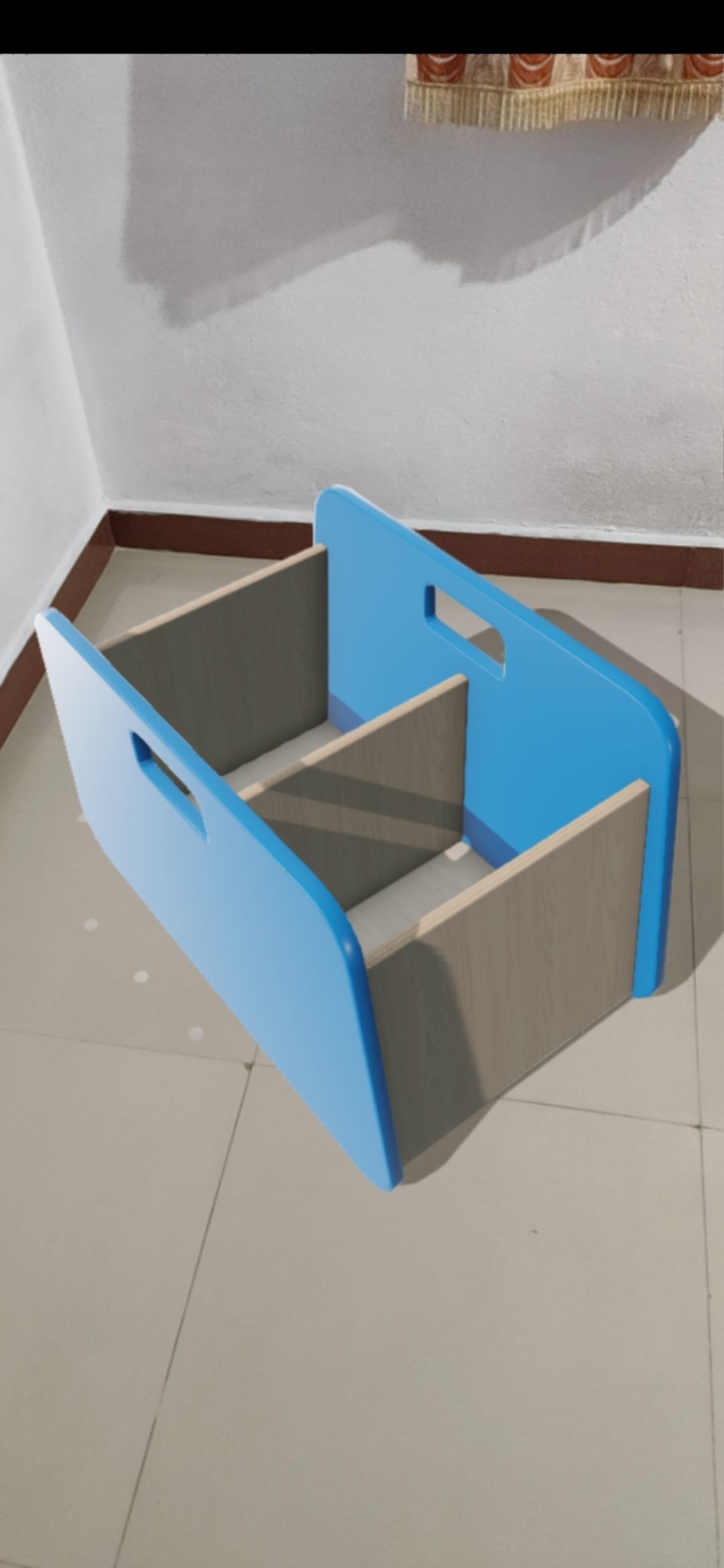 BacUp2Boxes Blue Low-poly 3D model_4