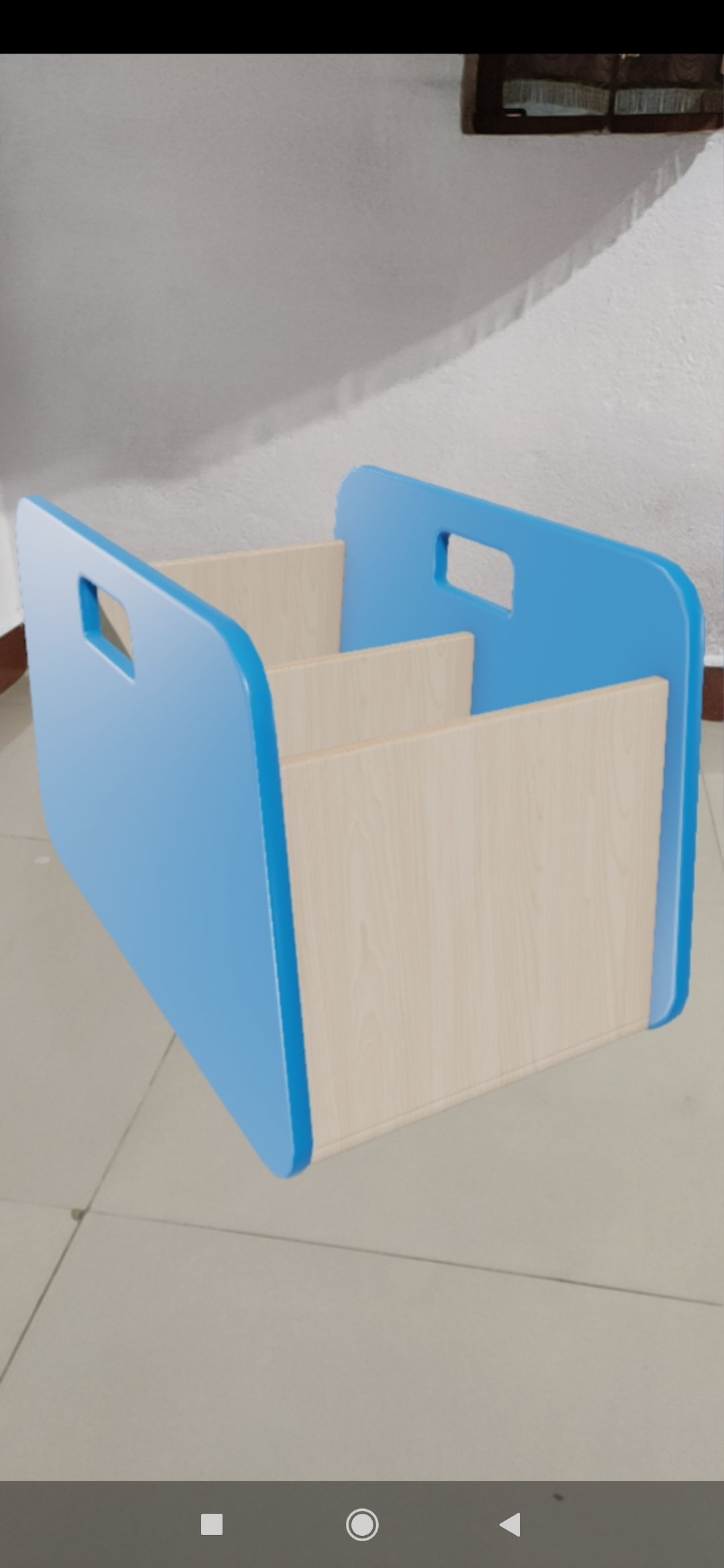 BacUp2Boxes Blue Low-poly 3D model_5