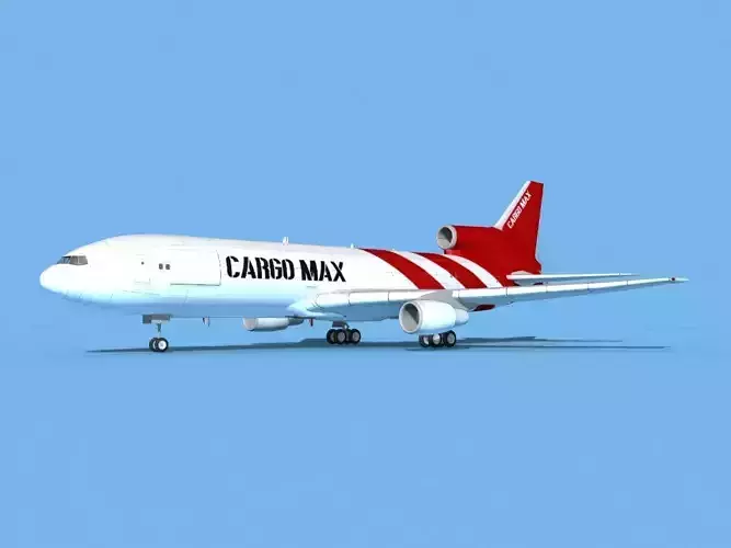 Lockheed L-1011 TriStar Cargo Max 3D model