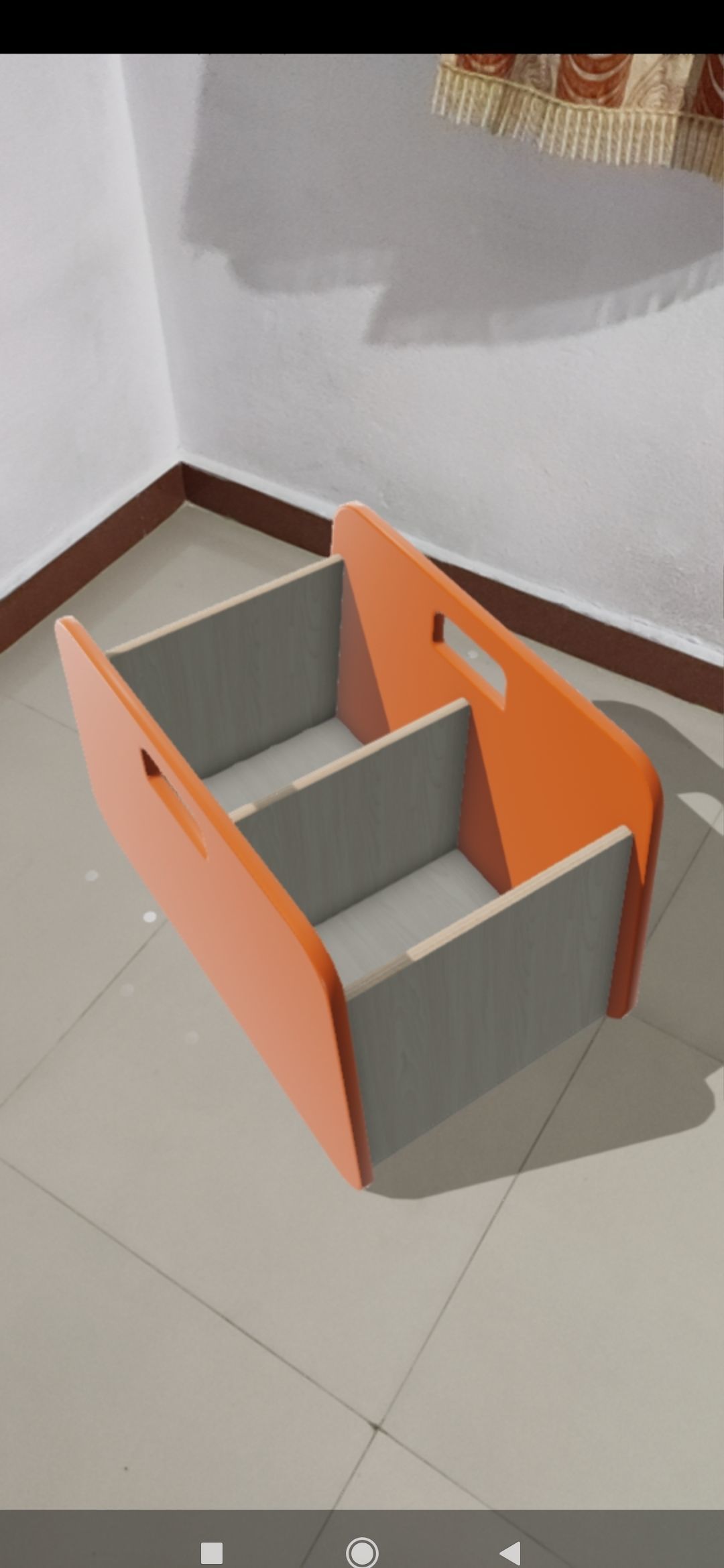 BacUp2Boxes Orange Low-poly 3D model_5