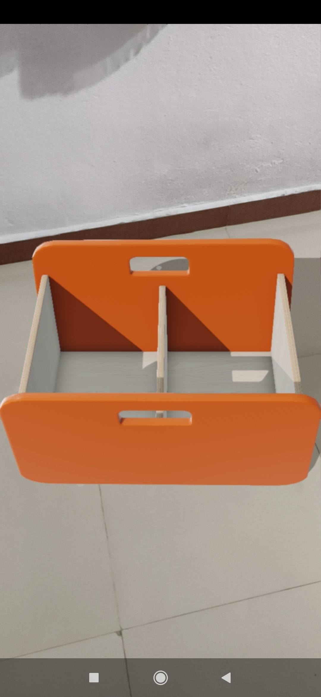 BacUp2Boxes Orange Low-poly 3D model_4