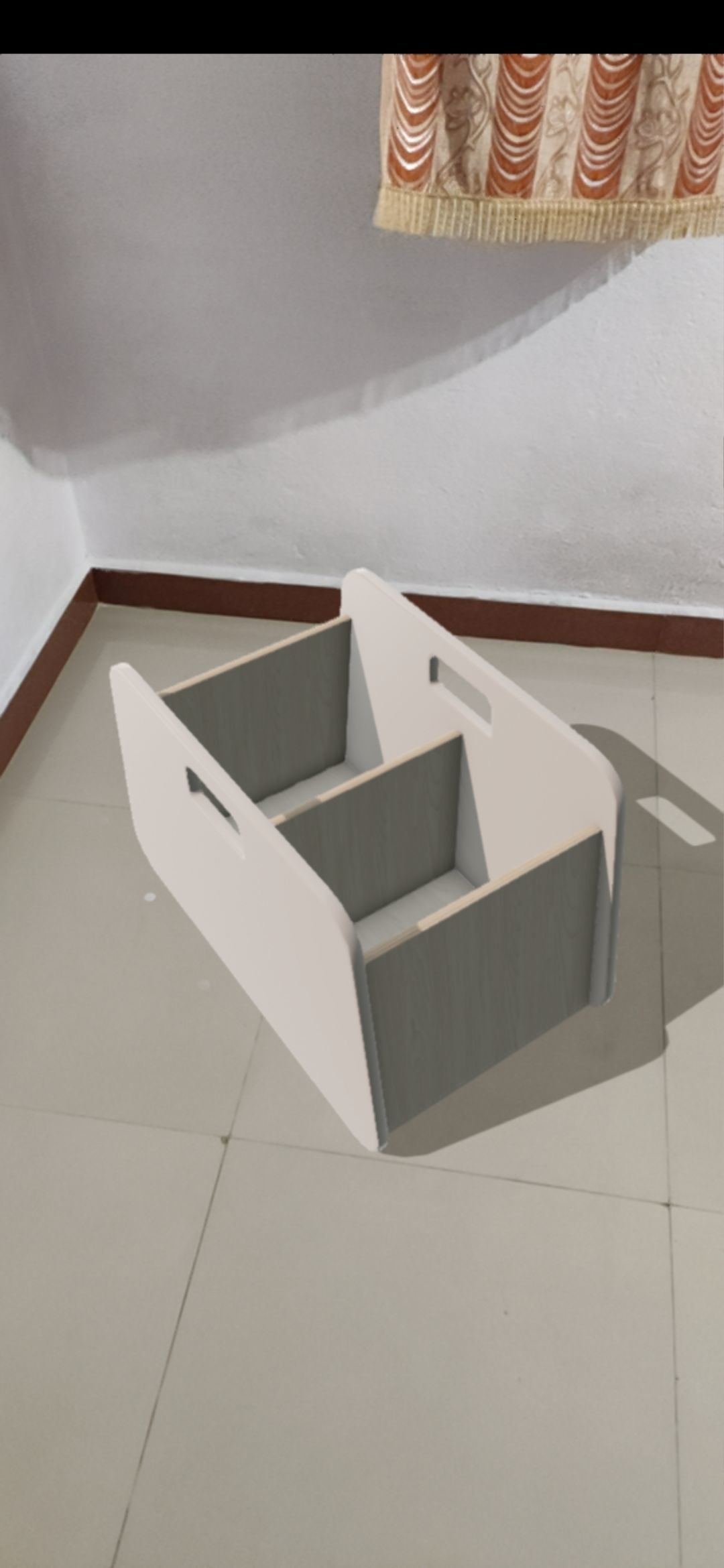 BacUp2Boxes White Low-poly 3D model_4