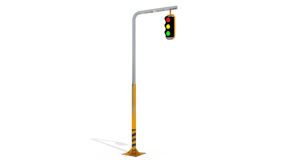 D A TRAFFIC LIGHT 001 3D model_1