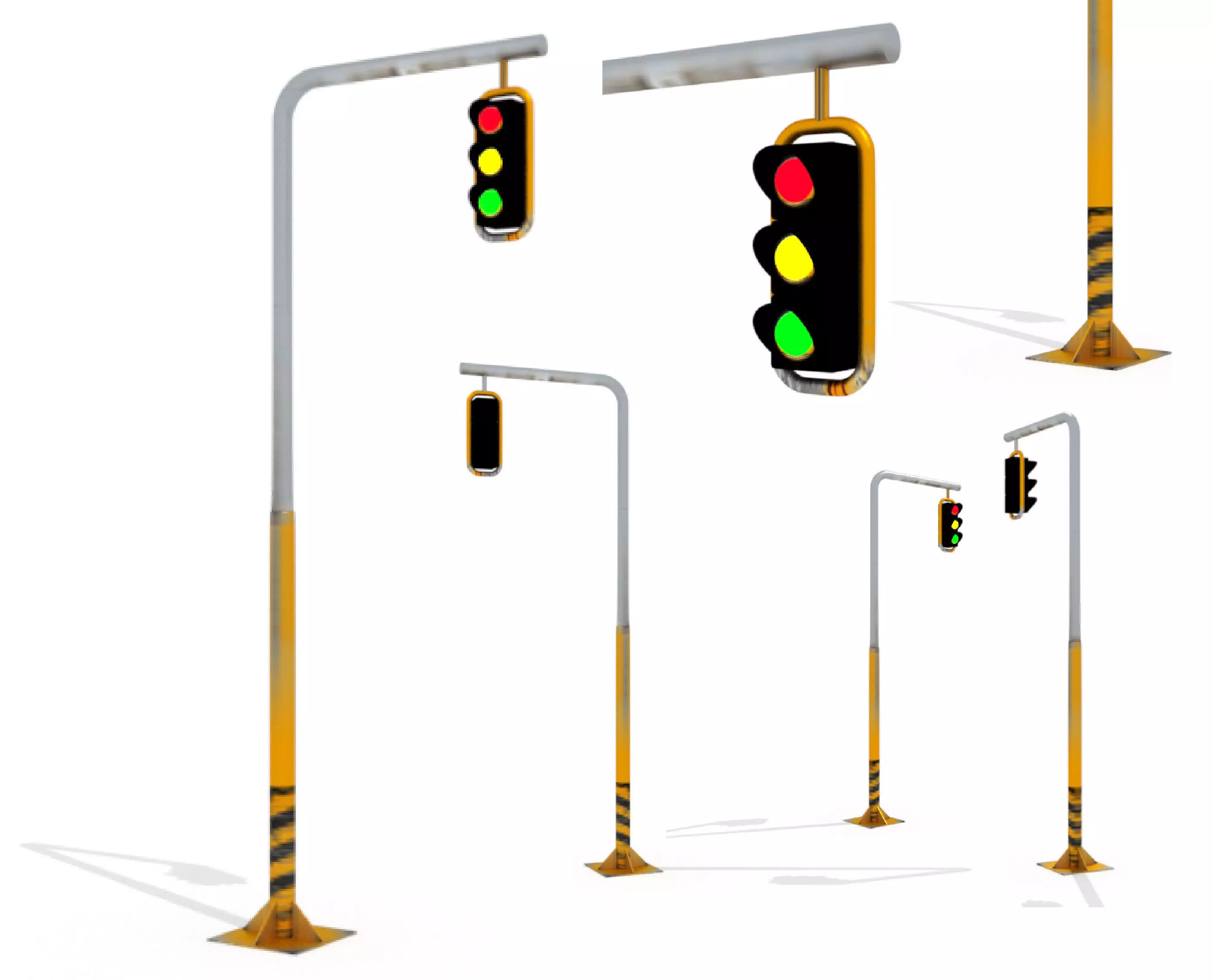 D A TRAFFIC LIGHT 001 3D model_0