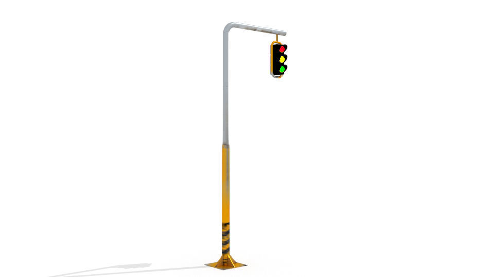 D A TRAFFIC LIGHT 001 3D model_2
