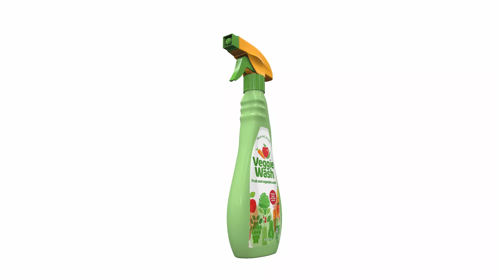 Cleaner spray veggie 3D model_0