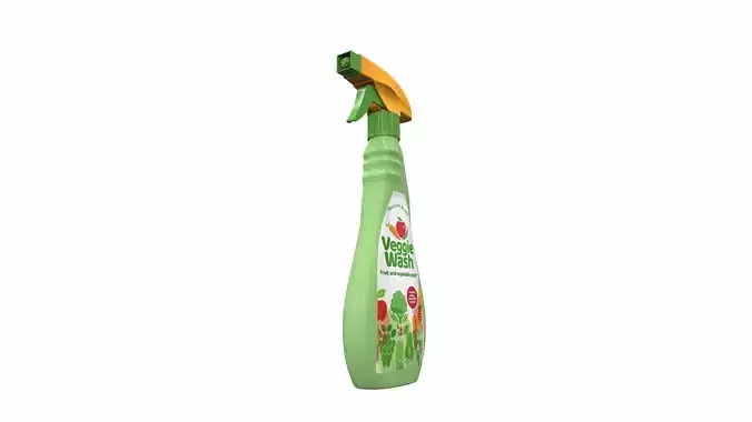 Cleaner spray veggie 3D model Cleaner spray veggie 3D model