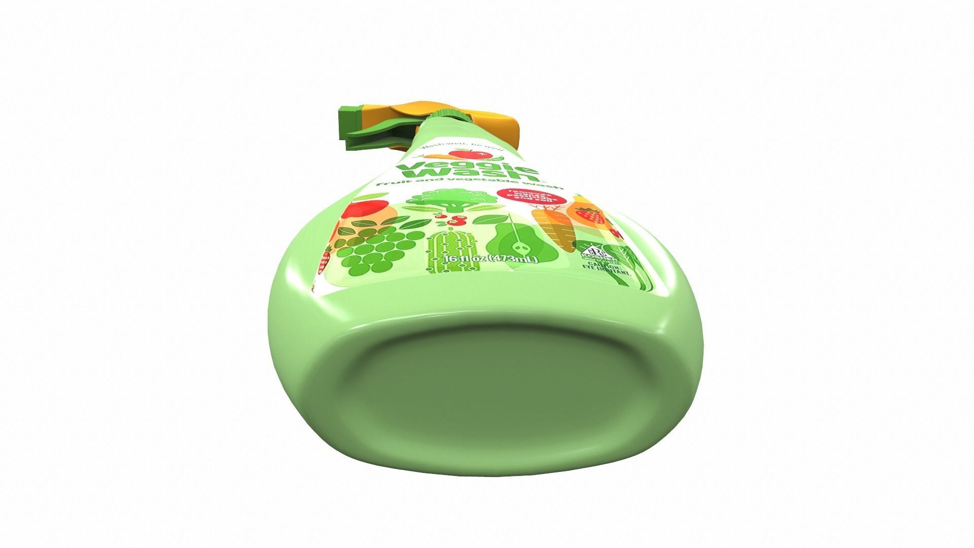 Cleaner spray veggie 3D model_5