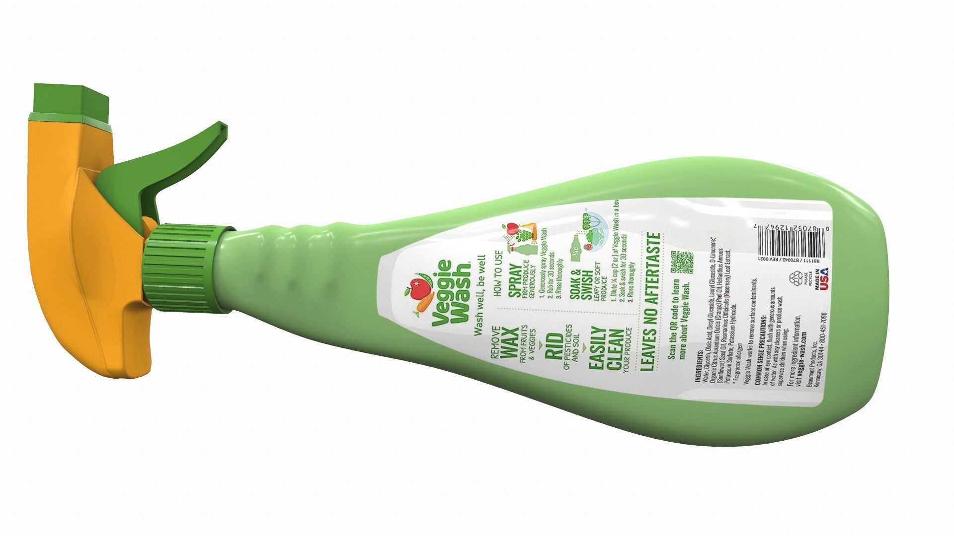 Cleaner spray veggie 3D model_9