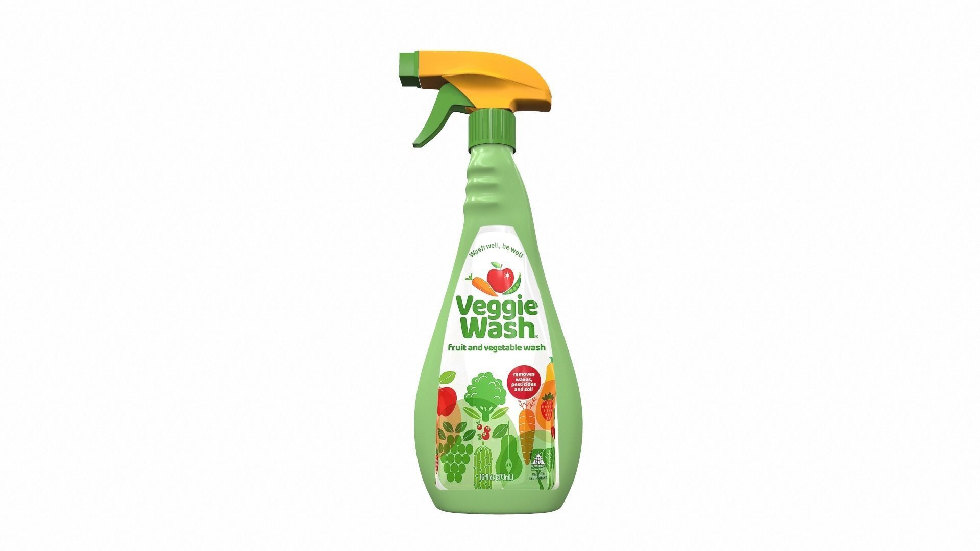Cleaner spray veggie 3D model_1