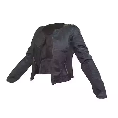 Leather jacket 3 Low-poly 3D model