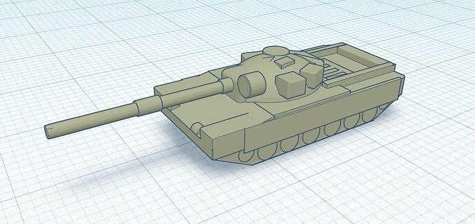 British Centurion Battletank 6mm Scale 3D print model