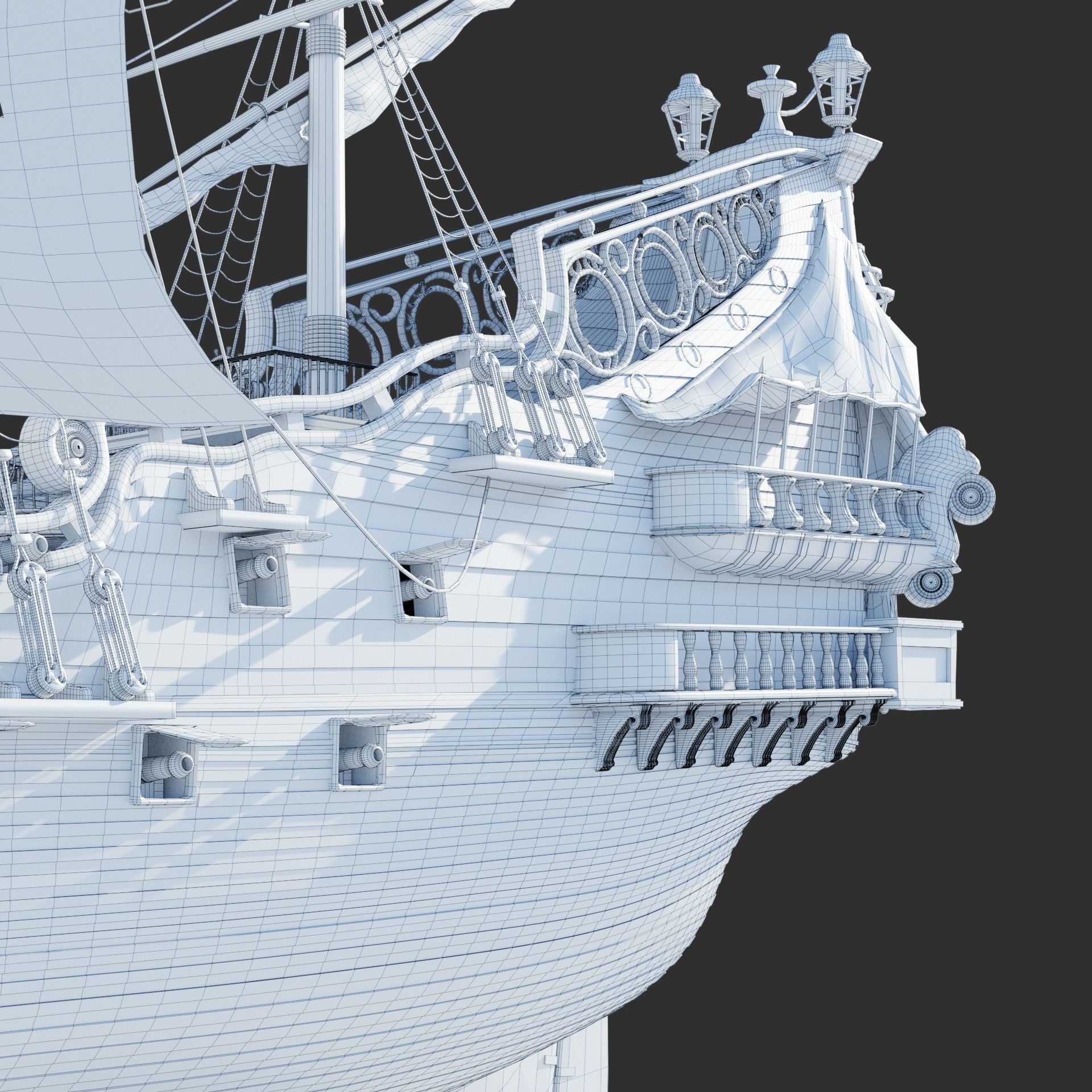 Queen Annes Revenge 3D model_20