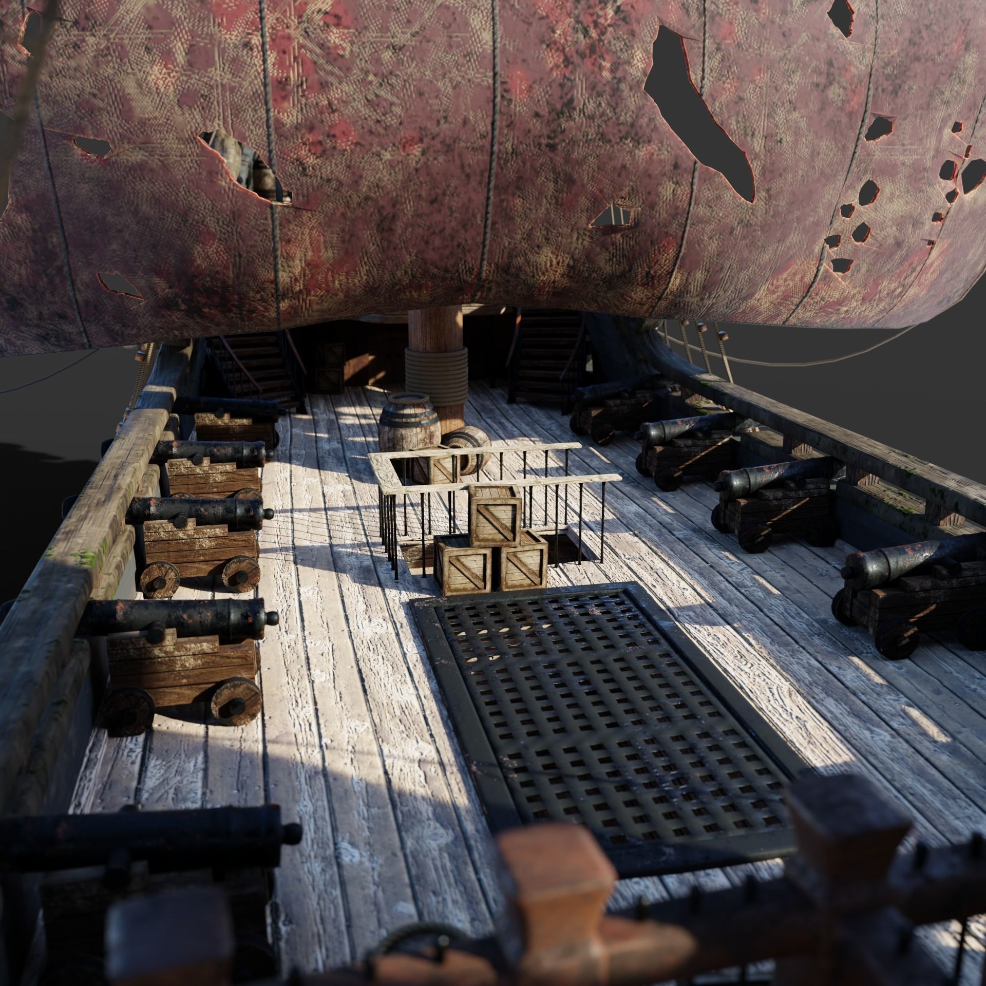 Queen Annes Revenge 3D model_16