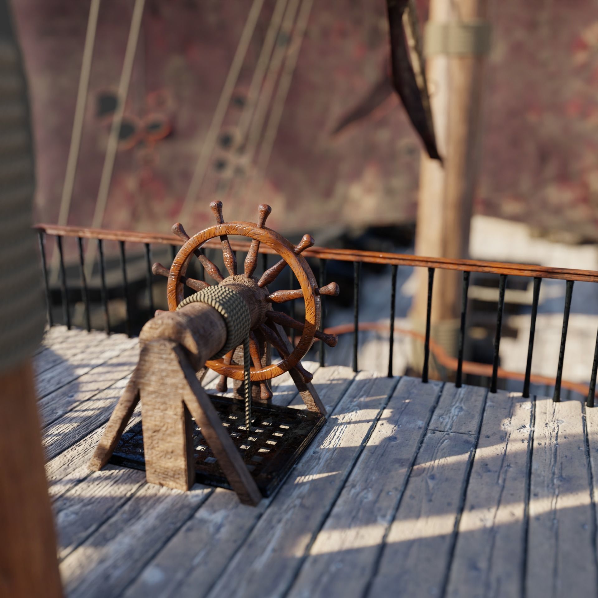 Queen Annes Revenge 3D model_15