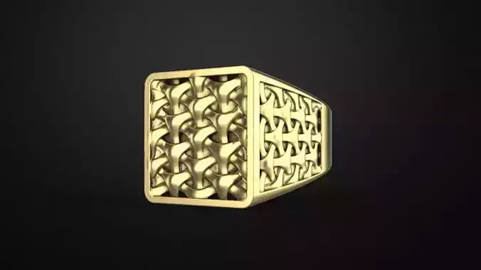 special man ring 3D print model