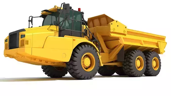 Articulated Truck 3D model
