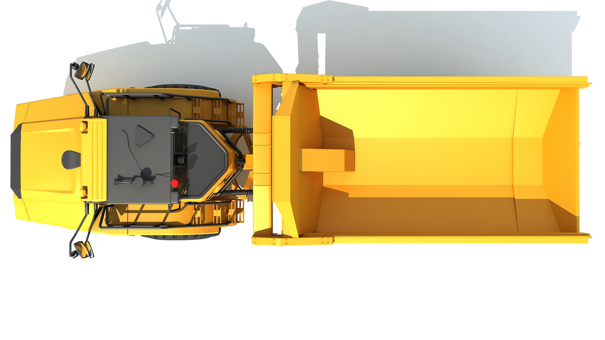 Articulated Truck 3D model_10