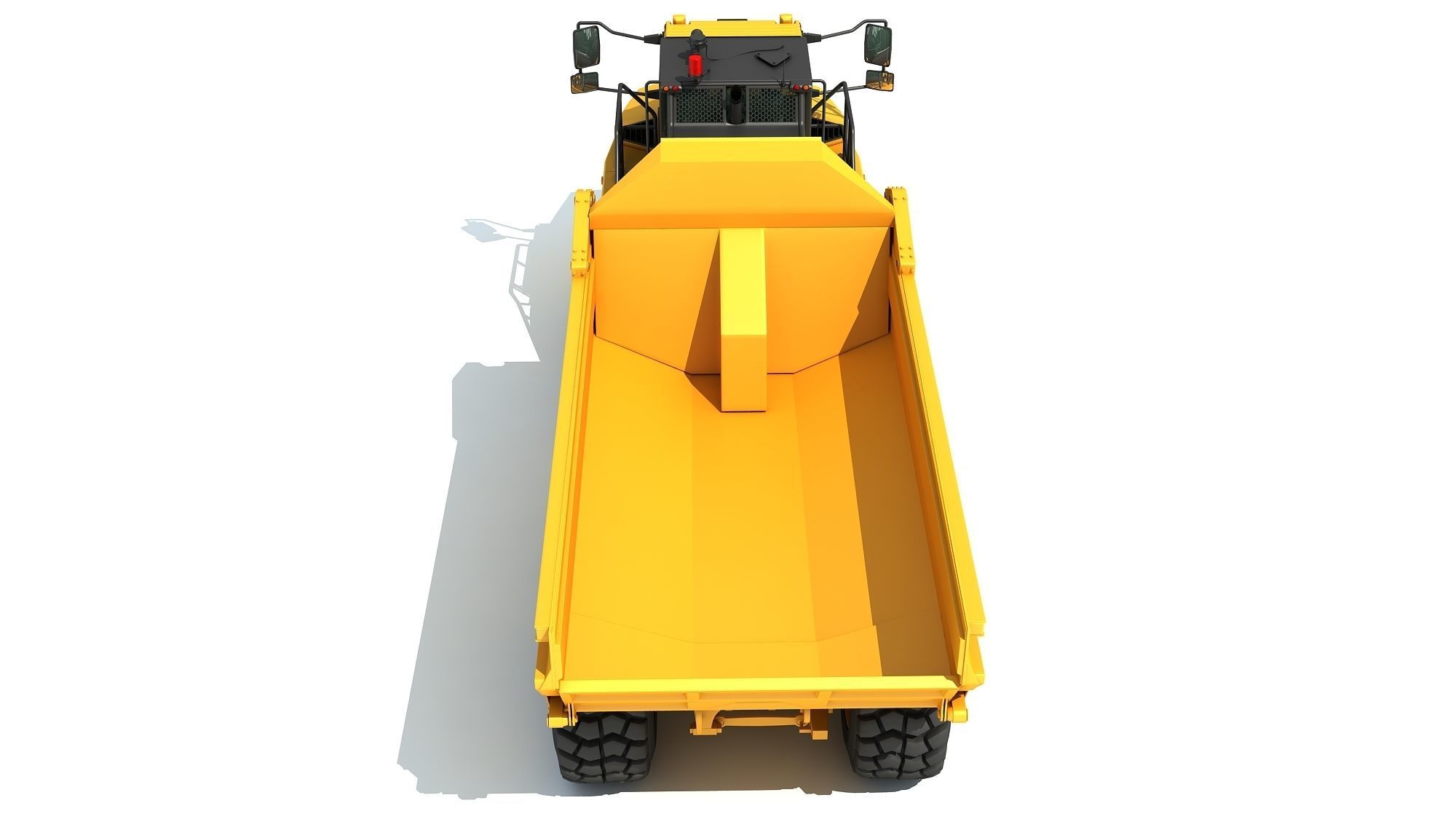 Articulated Truck 3D model_5