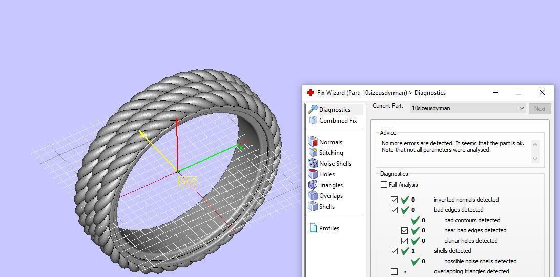 David yurman style man ring 3D print model_13