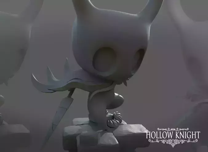 Figure for 3D printing Hollow Knight 3D print model