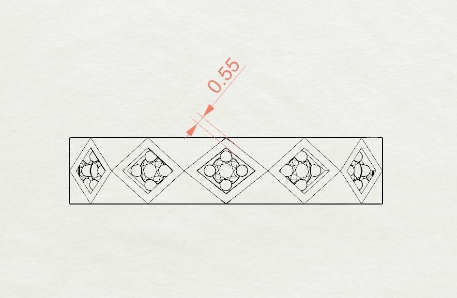 Model 53 Facet Diamond Ring 2 EU 3D print model_5