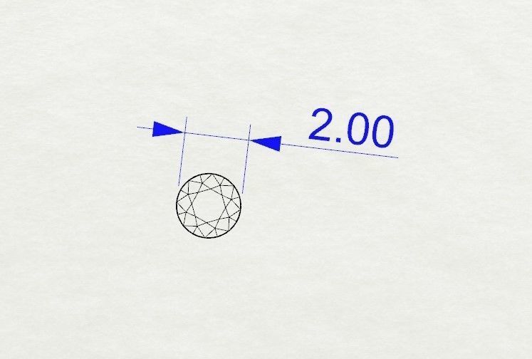 Model 53 Facet Diamond Ring 2 EU 3D print model_6