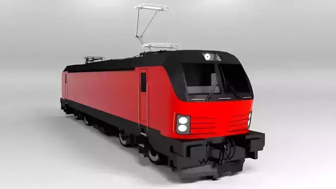 SIEMENS TRAIN LOWPOLY