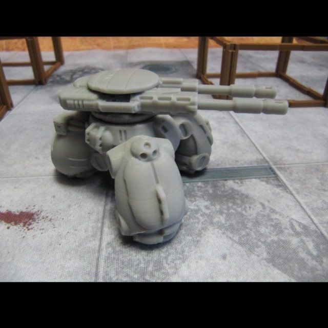 CHIBI-TECH SD - BURLEIGH-V DUO GUNPOD 3D print model_23