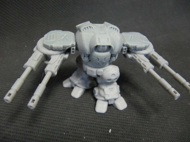 CHIBI-TECH SD - BURLEIGH-V DUO GUNPOD 3D print model_25
