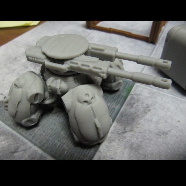 CHIBI-TECH SD - BURLEIGH-V DUO GUNPOD 3D print model_22