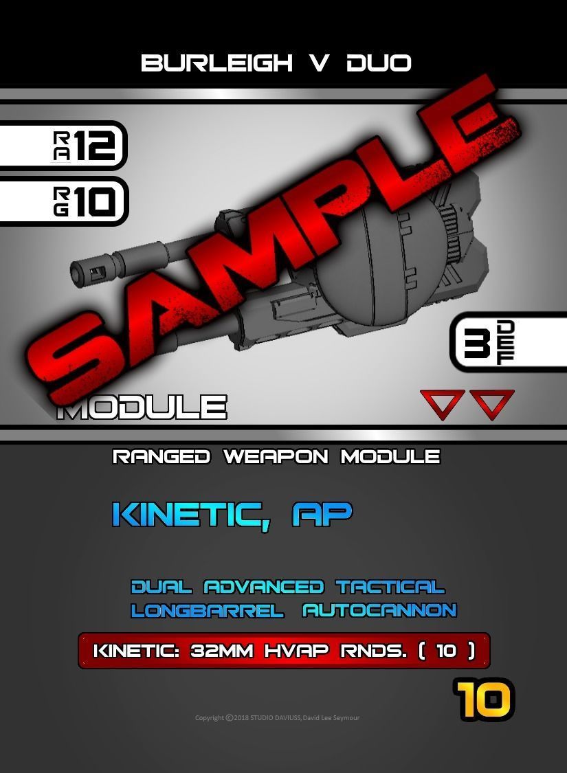 CHIBI-TECH SD - BURLEIGH-V DUO GUNPOD 3D print model_34