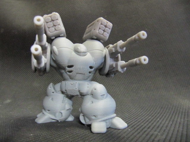 CHIBI-TECH SD - BURLEIGH-V DUO GUNPOD 3D print model_28