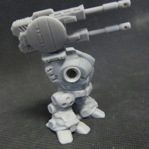 CHIBI-TECH SD - BURLEIGH-V DUO GUNPOD 3D print model_27