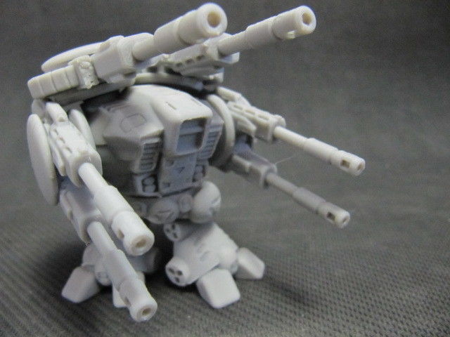 CHIBI-TECH SD - BURLEIGH-V DUO GUNPOD 3D print model_17