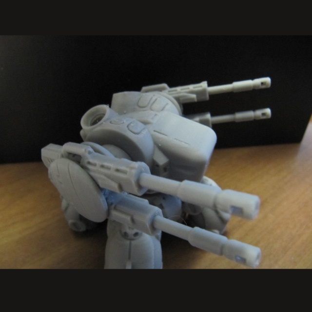 CHIBI-TECH SD - BURLEIGH-V DUO GUNPOD 3D print model_16