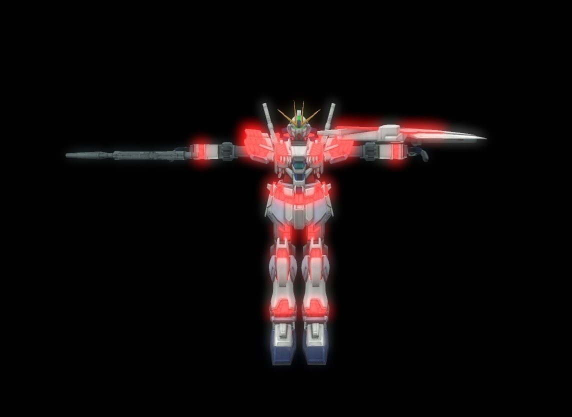 Narrative Gundam 3D model 3D print model_2