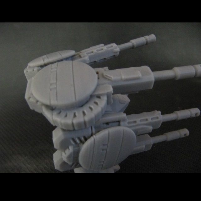 CHIBI-TECH SD - BURLEIGH-VII GUNPOD  3D print model_6