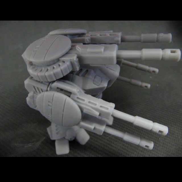 CHIBI-TECH SD - BURLEIGH-VII GUNPOD  3D print model_7