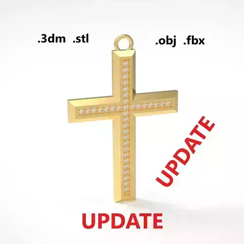 Model 69 Croos Christian Diamond Necklace Ethnic UPDATE