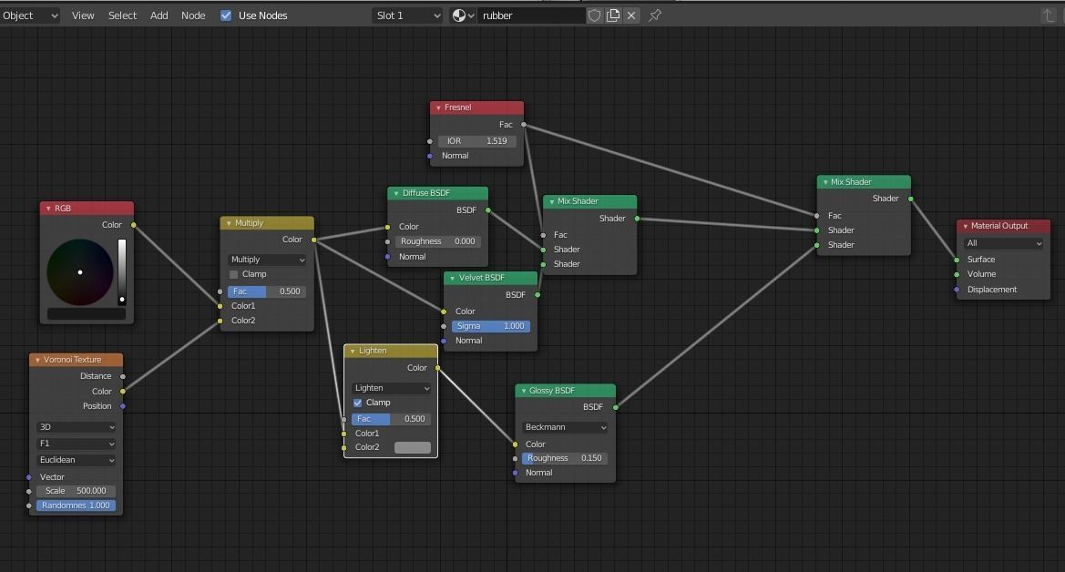 Mallet wooden hammer with handle Low-poly 3D model_8