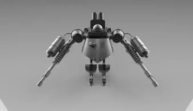 Knight Robot v01 3D print model