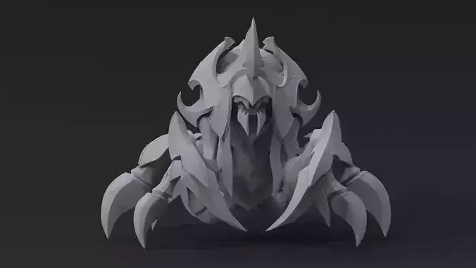 Dota 2 Fanart Nyx Assassin Free 3D print model