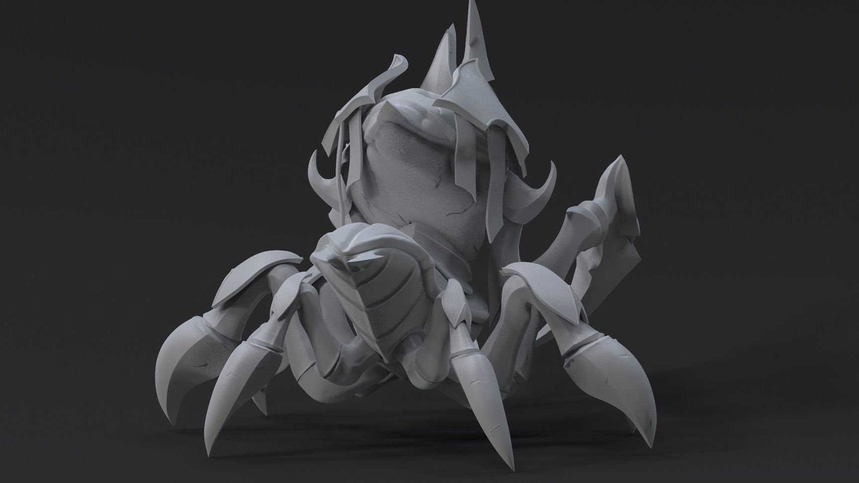 Dota 2 Fanart Nyx Assassin Free 3D print model_5