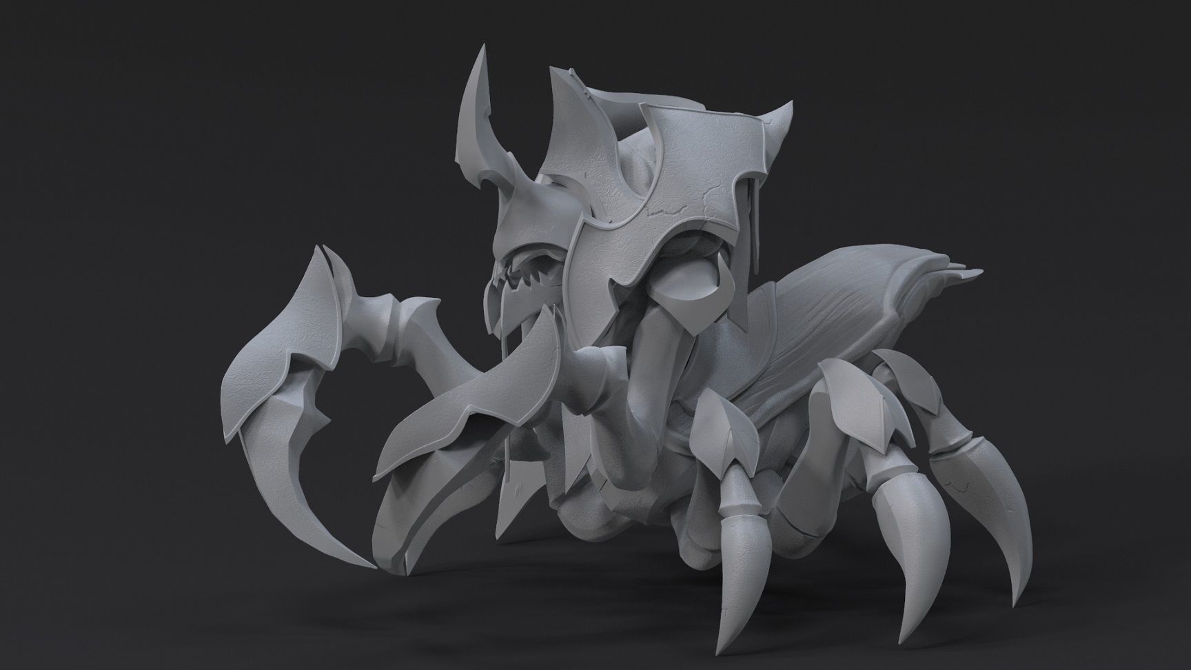 Dota 2 Fanart Nyx Assassin Free 3D print model_2